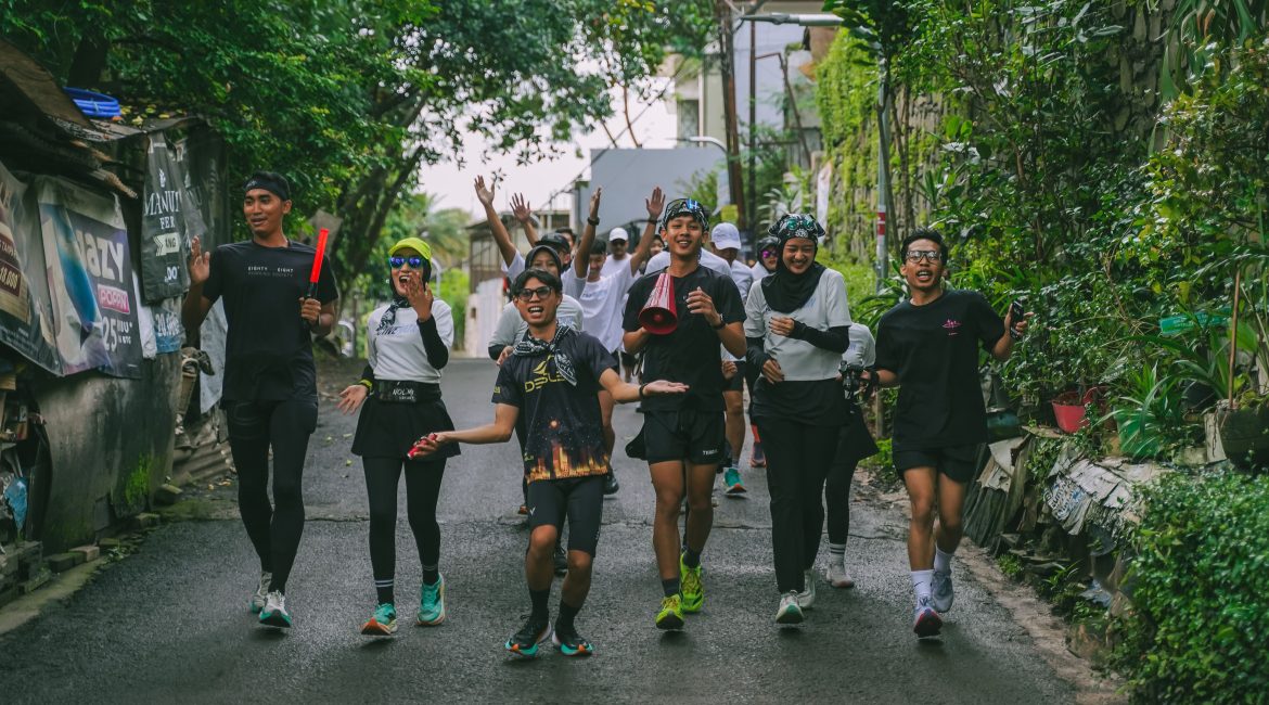Active Nation Hosts Community Run with 88 Runners in Bandung