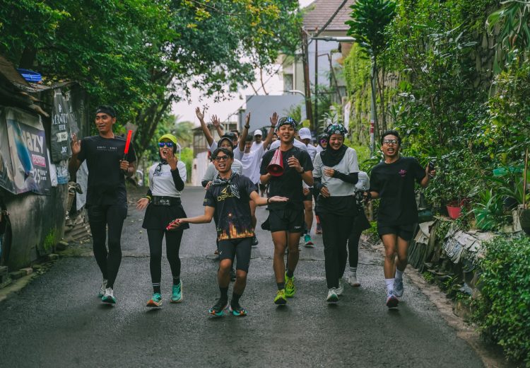 Active Nation Hosts Community Run with 88 Runners in Bandung